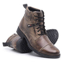 Bota Coturno Masculino Couro Legitimo Alfa