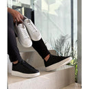 (PAGUE 1 LEVE 2 - PROMOÇÃO EXCLUSIVA) Sapatênis Ortopédico Alfa Casual Masculino Em Couro Premium