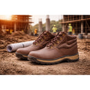 Coturno Marrom Couro Nobuck Adventure